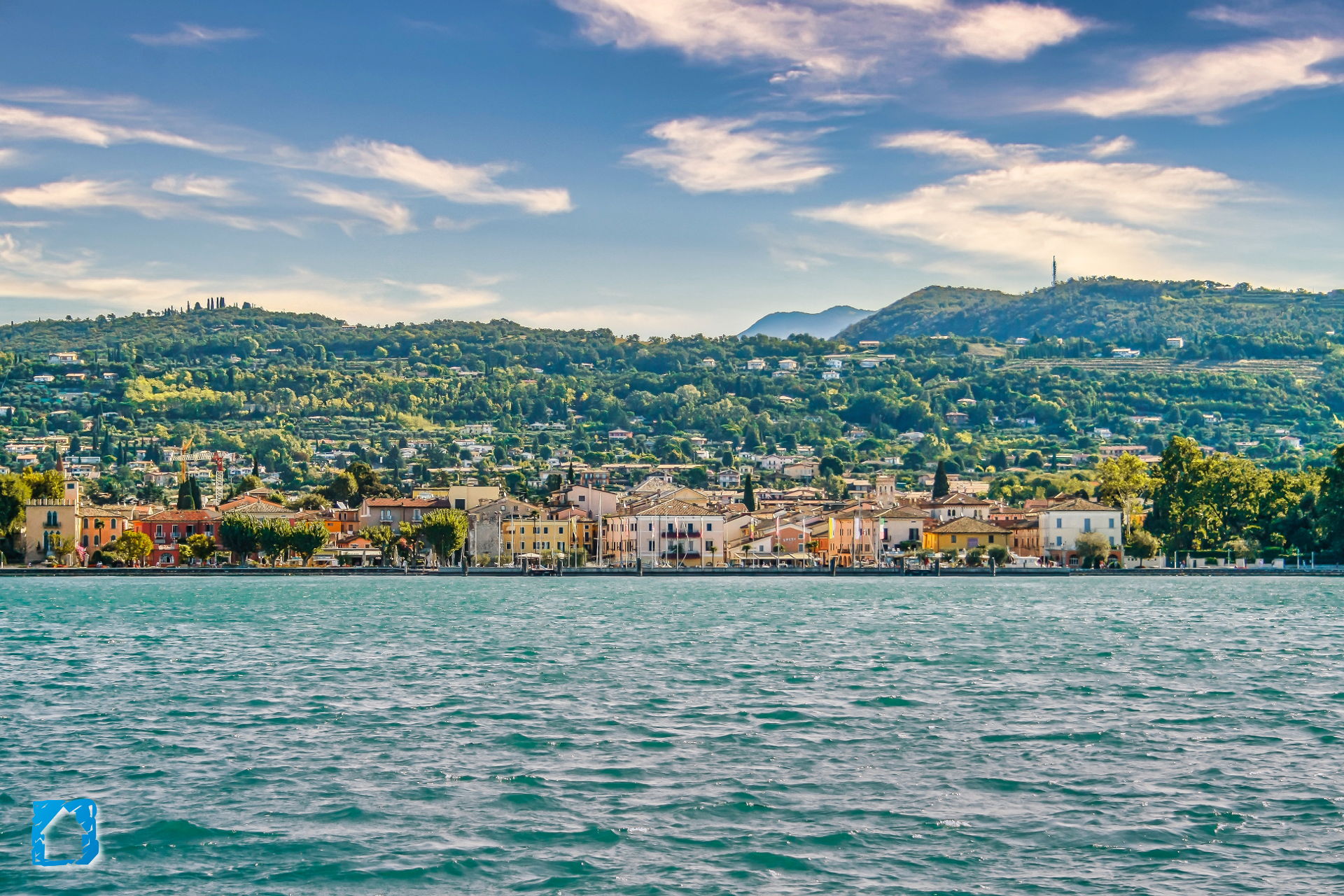 fotografia di Bardolino e il Lago d Garda