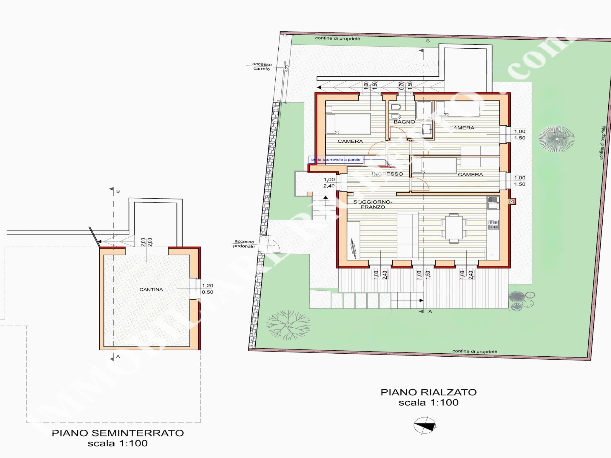 offer property for sale New detached house a stone's throw from the centre.